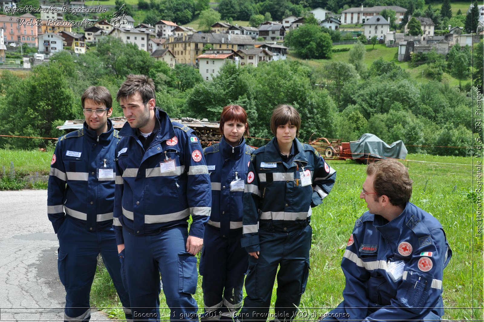 Baceno - 11 giugno 2011 - Gara Provinciale VCO di soccorso -  Croce Rossa Italiana - Ispettorato Regionale Volontari del Soccorso Piemonte