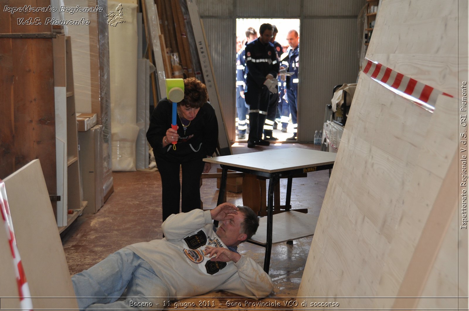 Baceno - 11 giugno 2011 - Gara Provinciale VCO di soccorso -  Croce Rossa Italiana - Ispettorato Regionale Volontari del Soccorso Piemonte