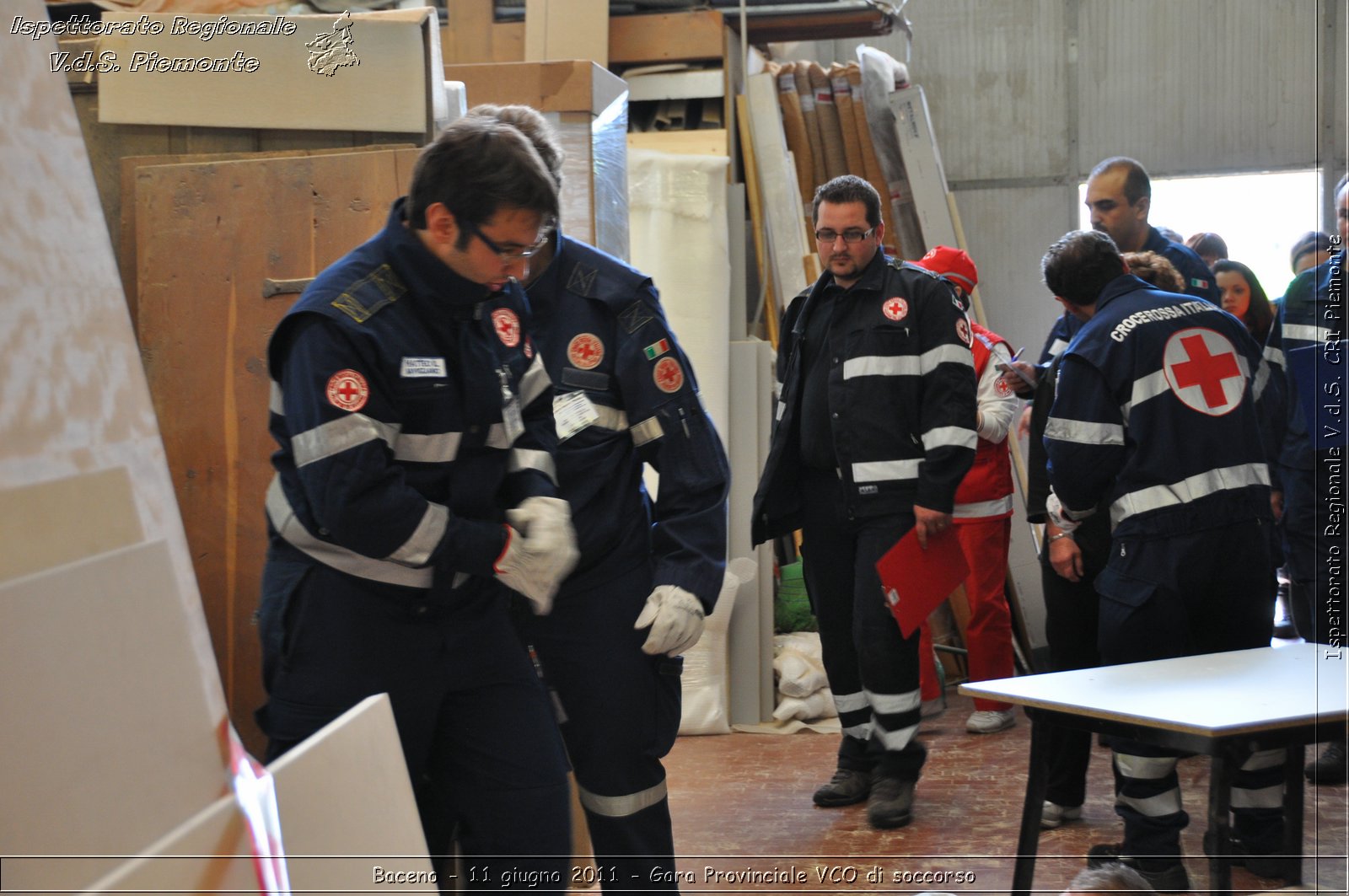 Baceno - 11 giugno 2011 - Gara Provinciale VCO di soccorso -  Croce Rossa Italiana - Ispettorato Regionale Volontari del Soccorso Piemonte