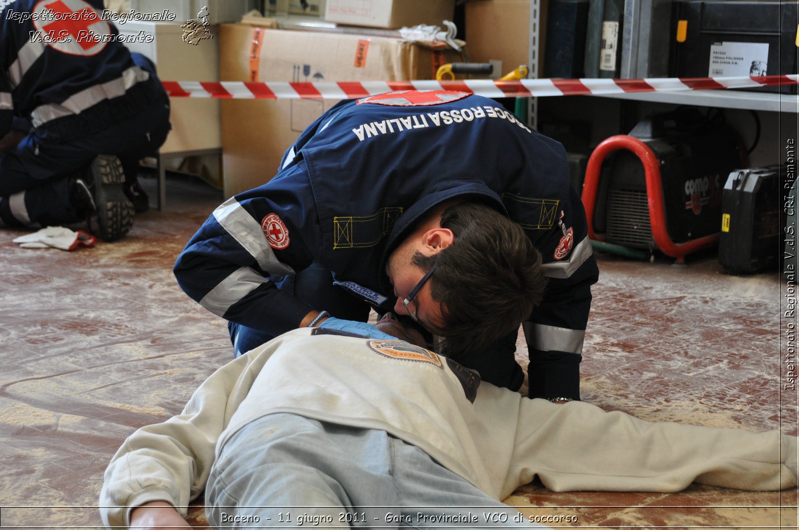 Baceno - 11 giugno 2011 - Gara Provinciale VCO di soccorso -  Croce Rossa Italiana - Ispettorato Regionale Volontari del Soccorso Piemonte