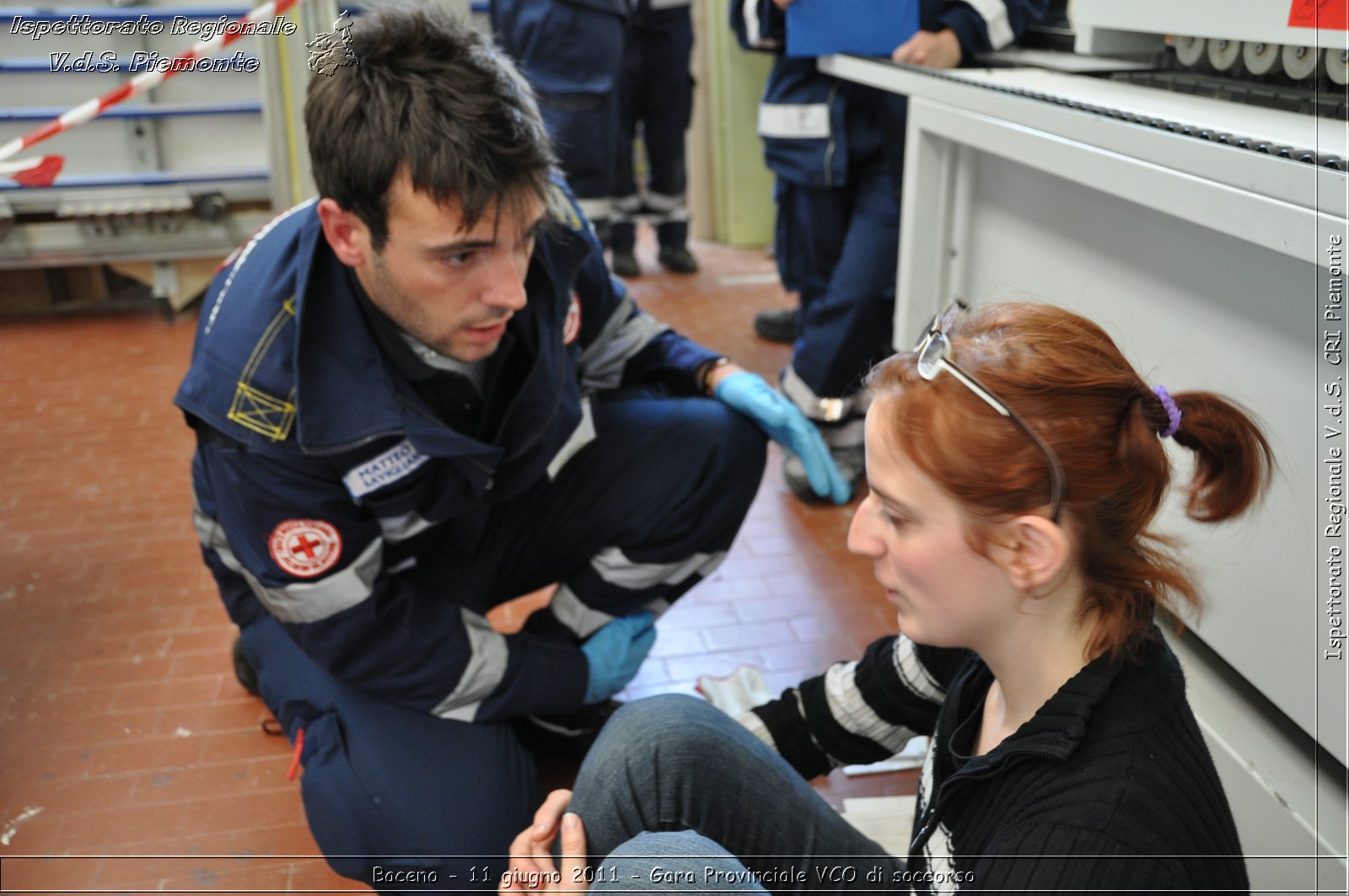 Baceno - 11 giugno 2011 - Gara Provinciale VCO di soccorso -  Croce Rossa Italiana - Ispettorato Regionale Volontari del Soccorso Piemonte