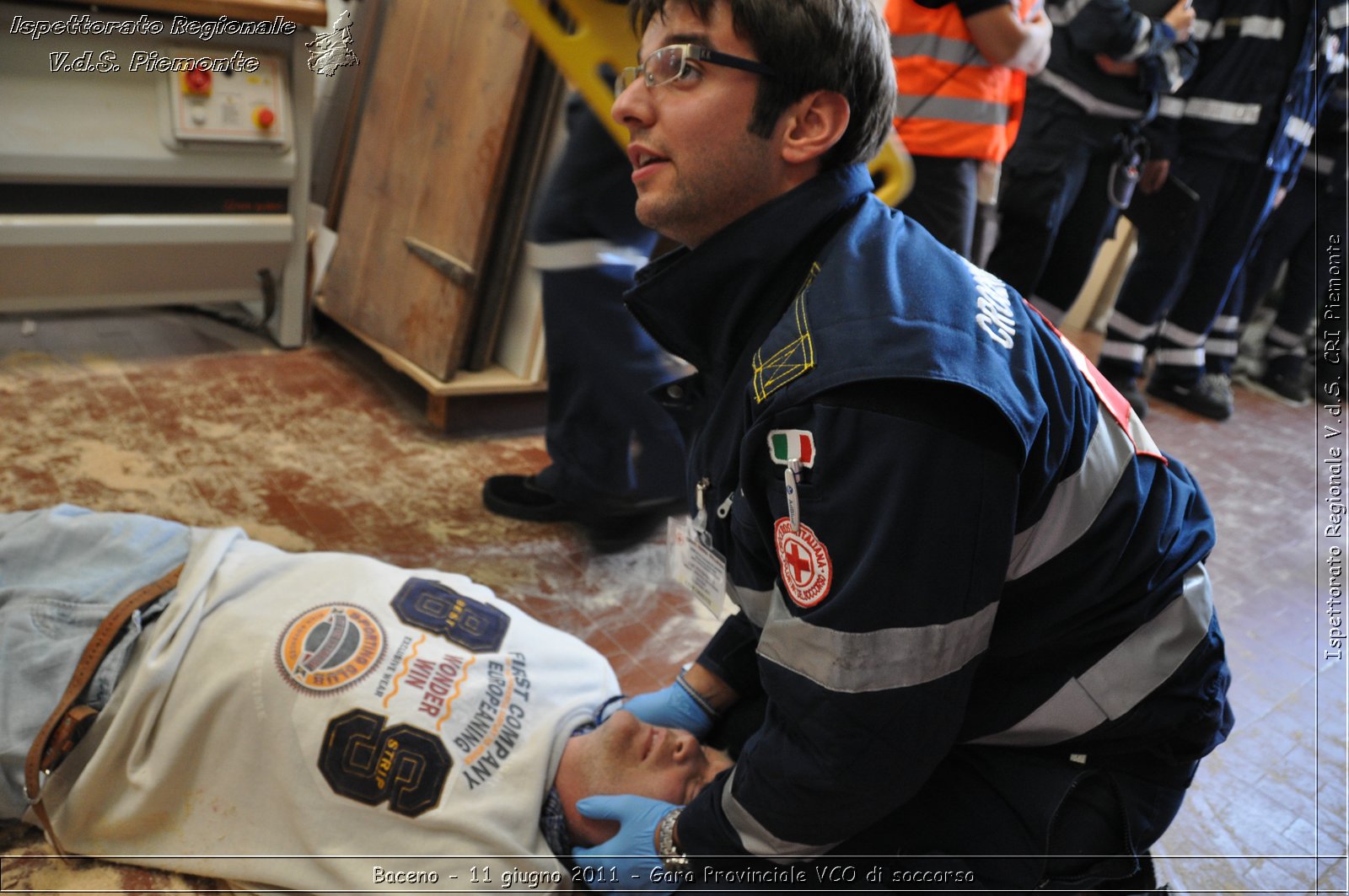 Baceno - 11 giugno 2011 - Gara Provinciale VCO di soccorso -  Croce Rossa Italiana - Ispettorato Regionale Volontari del Soccorso Piemonte