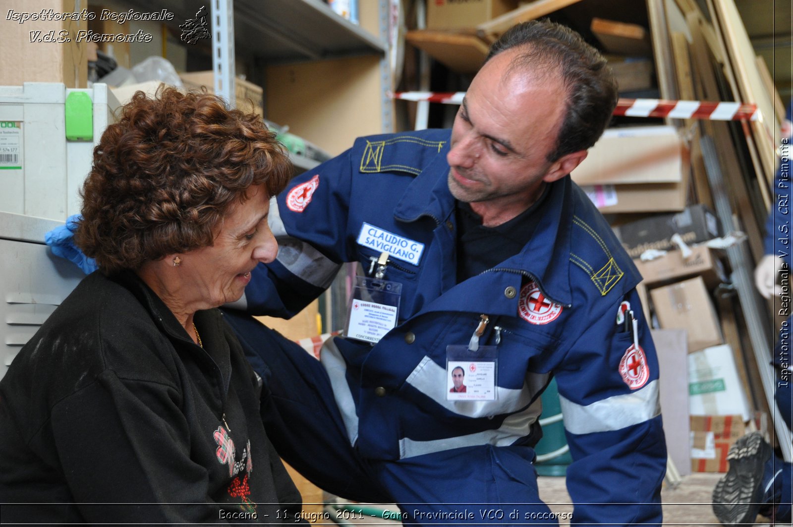 Baceno - 11 giugno 2011 - Gara Provinciale VCO di soccorso -  Croce Rossa Italiana - Ispettorato Regionale Volontari del Soccorso Piemonte