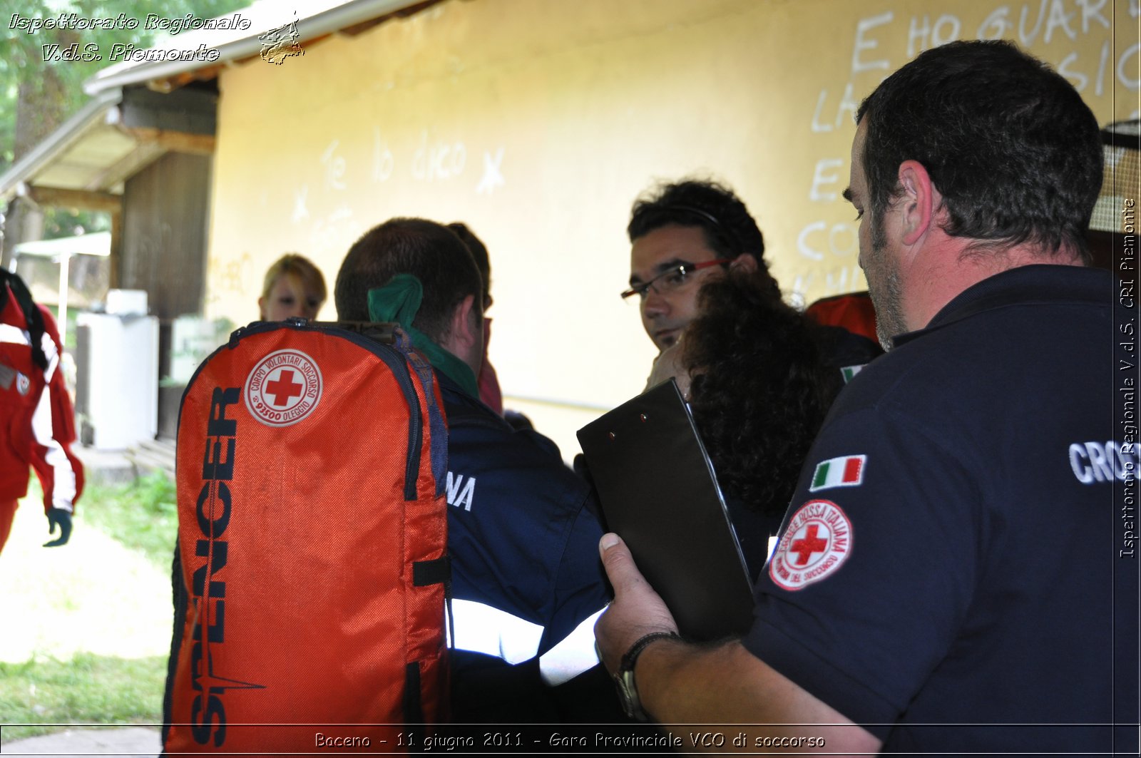 Baceno - 11 giugno 2011 - Gara Provinciale VCO di soccorso -  Croce Rossa Italiana - Ispettorato Regionale Volontari del Soccorso Piemonte