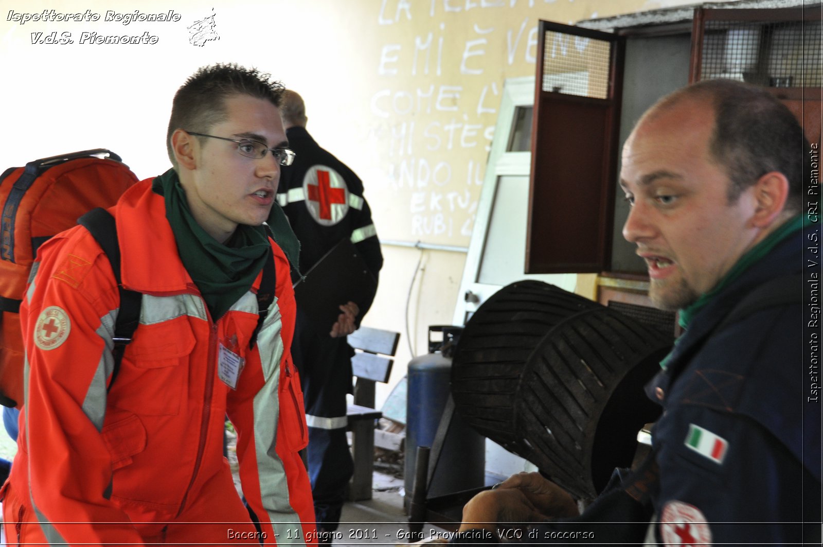 Baceno - 11 giugno 2011 - Gara Provinciale VCO di soccorso -  Croce Rossa Italiana - Ispettorato Regionale Volontari del Soccorso Piemonte