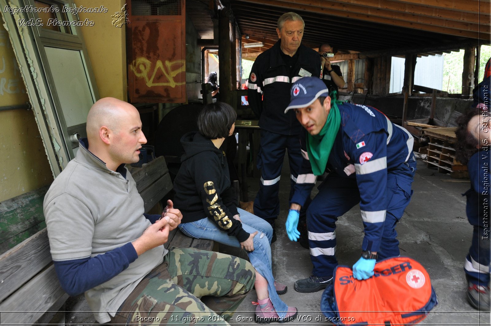 Baceno - 11 giugno 2011 - Gara Provinciale VCO di soccorso -  Croce Rossa Italiana - Ispettorato Regionale Volontari del Soccorso Piemonte