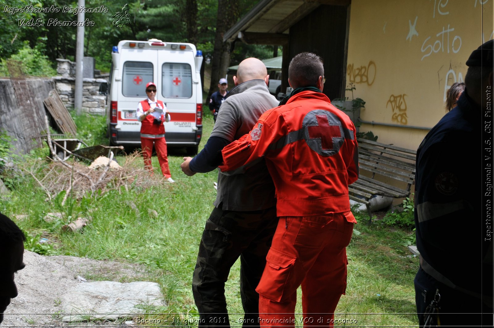 Baceno - 11 giugno 2011 - Gara Provinciale VCO di soccorso -  Croce Rossa Italiana - Ispettorato Regionale Volontari del Soccorso Piemonte