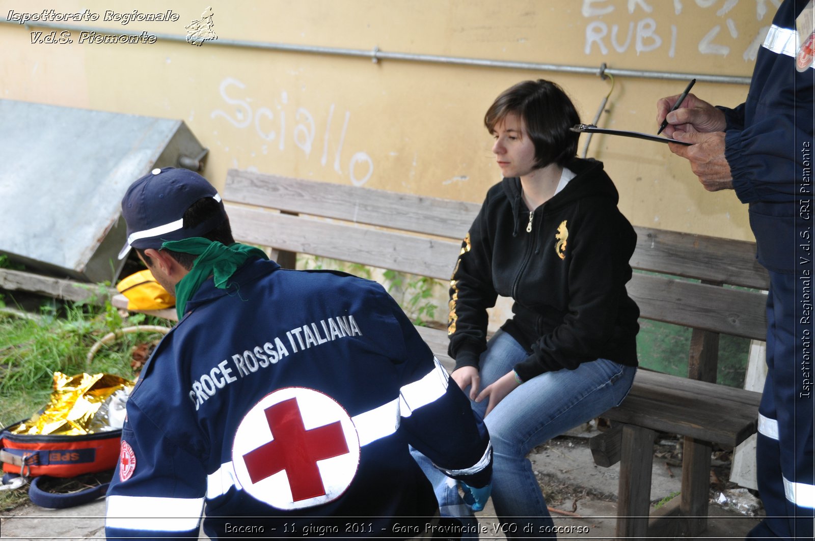 Baceno - 11 giugno 2011 - Gara Provinciale VCO di soccorso -  Croce Rossa Italiana - Ispettorato Regionale Volontari del Soccorso Piemonte