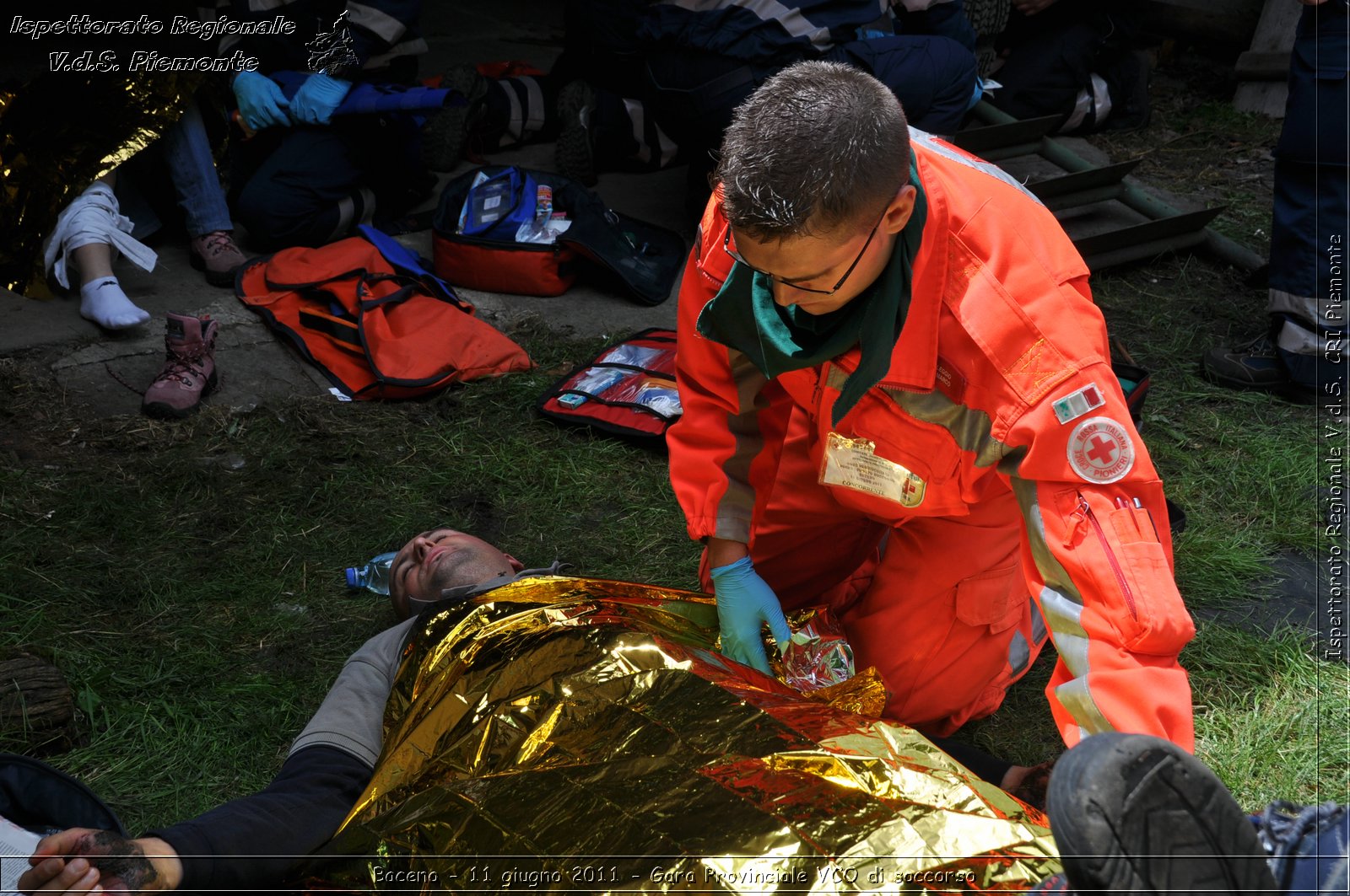 Baceno - 11 giugno 2011 - Gara Provinciale VCO di soccorso -  Croce Rossa Italiana - Ispettorato Regionale Volontari del Soccorso Piemonte