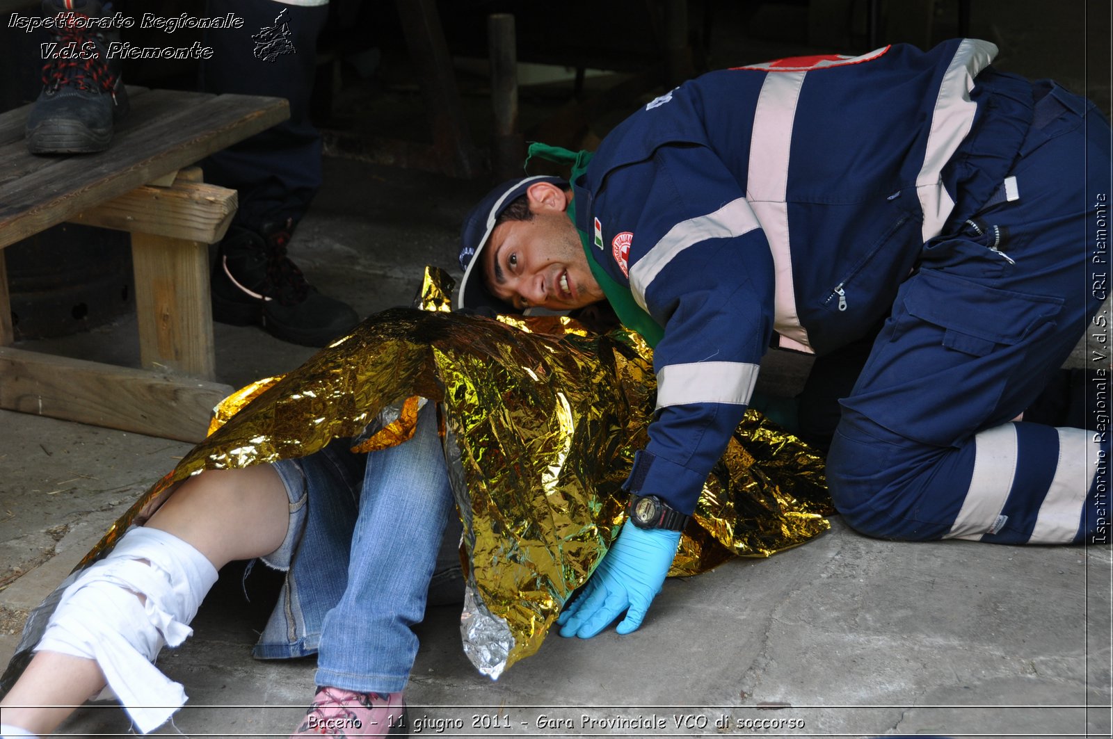 Baceno - 11 giugno 2011 - Gara Provinciale VCO di soccorso -  Croce Rossa Italiana - Ispettorato Regionale Volontari del Soccorso Piemonte