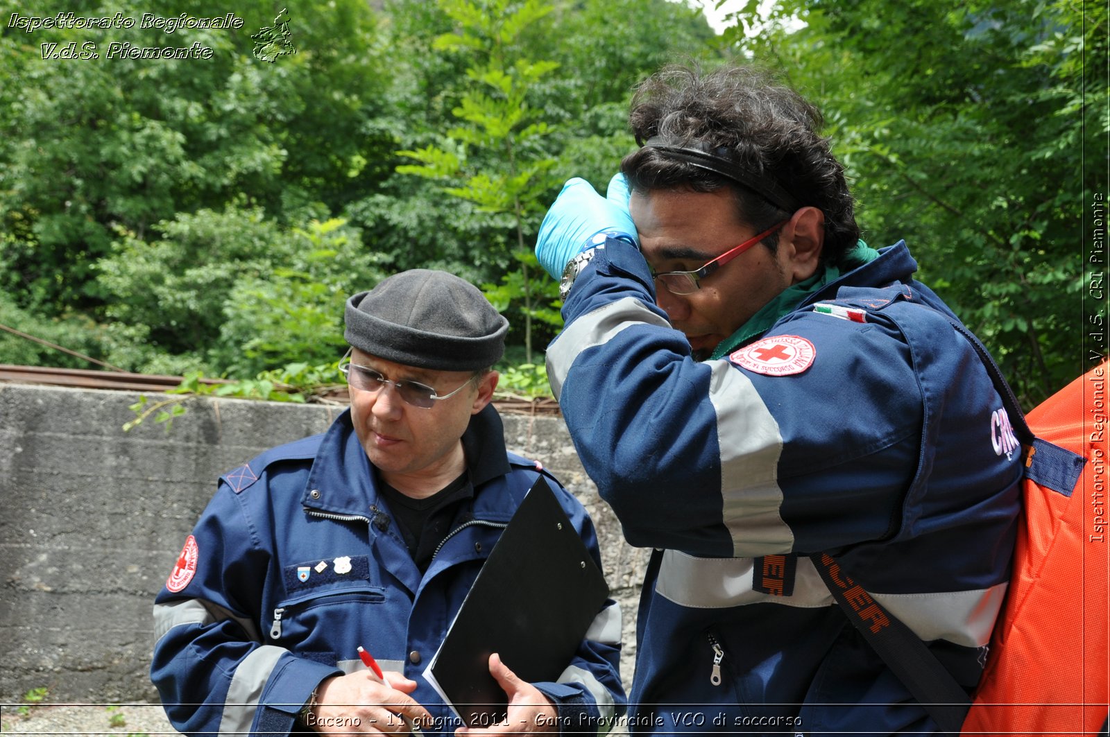 Baceno - 11 giugno 2011 - Gara Provinciale VCO di soccorso -  Croce Rossa Italiana - Ispettorato Regionale Volontari del Soccorso Piemonte