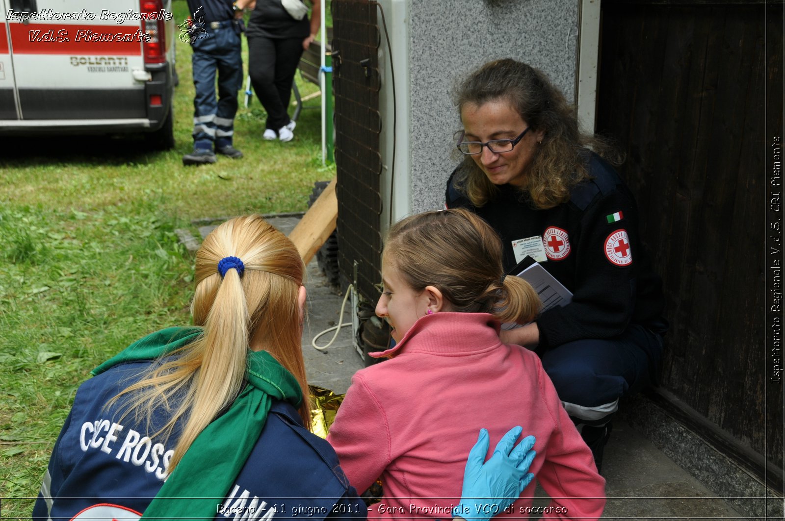 Baceno - 11 giugno 2011 - Gara Provinciale VCO di soccorso -  Croce Rossa Italiana - Ispettorato Regionale Volontari del Soccorso Piemonte