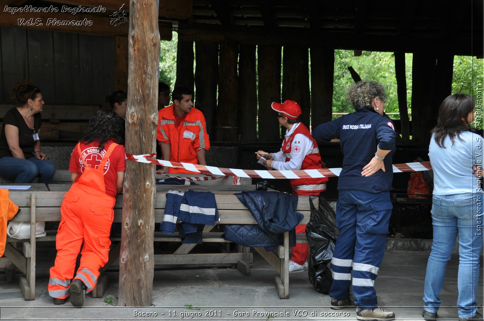 Baceno - 11 giugno 2011 - Gara Provinciale VCO di soccorso -  Croce Rossa Italiana - Ispettorato Regionale Volontari del Soccorso Piemonte