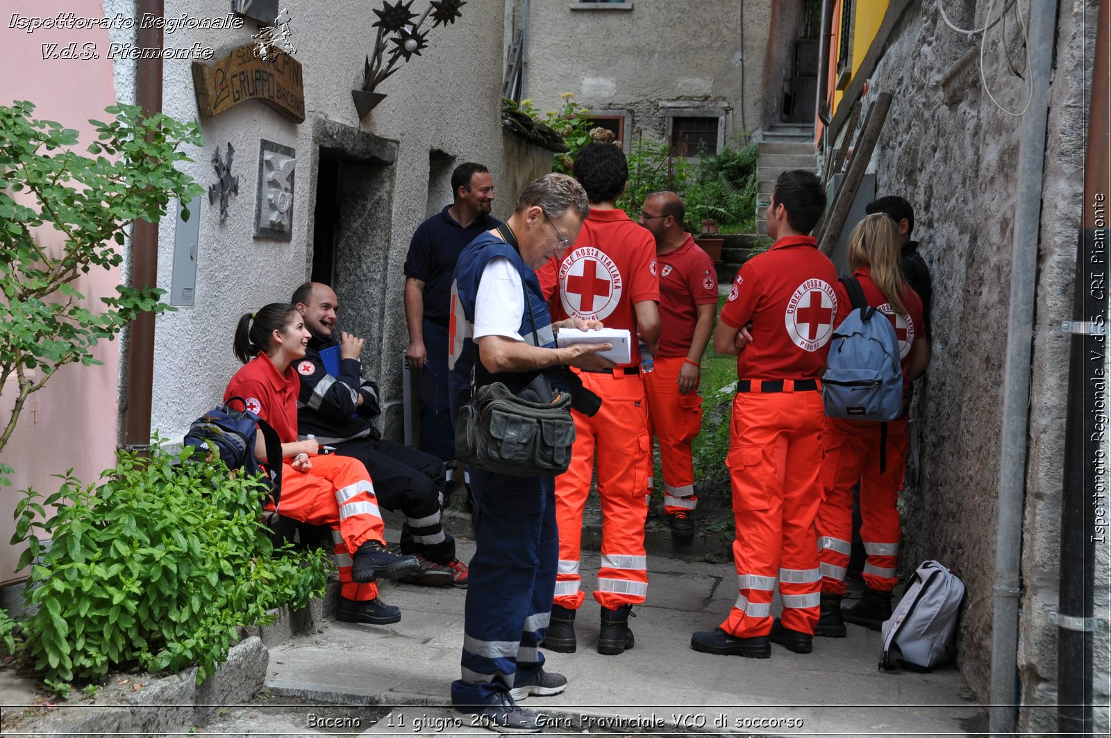 Baceno - 11 giugno 2011 - Gara Provinciale VCO di soccorso -  Croce Rossa Italiana - Ispettorato Regionale Volontari del Soccorso Piemonte