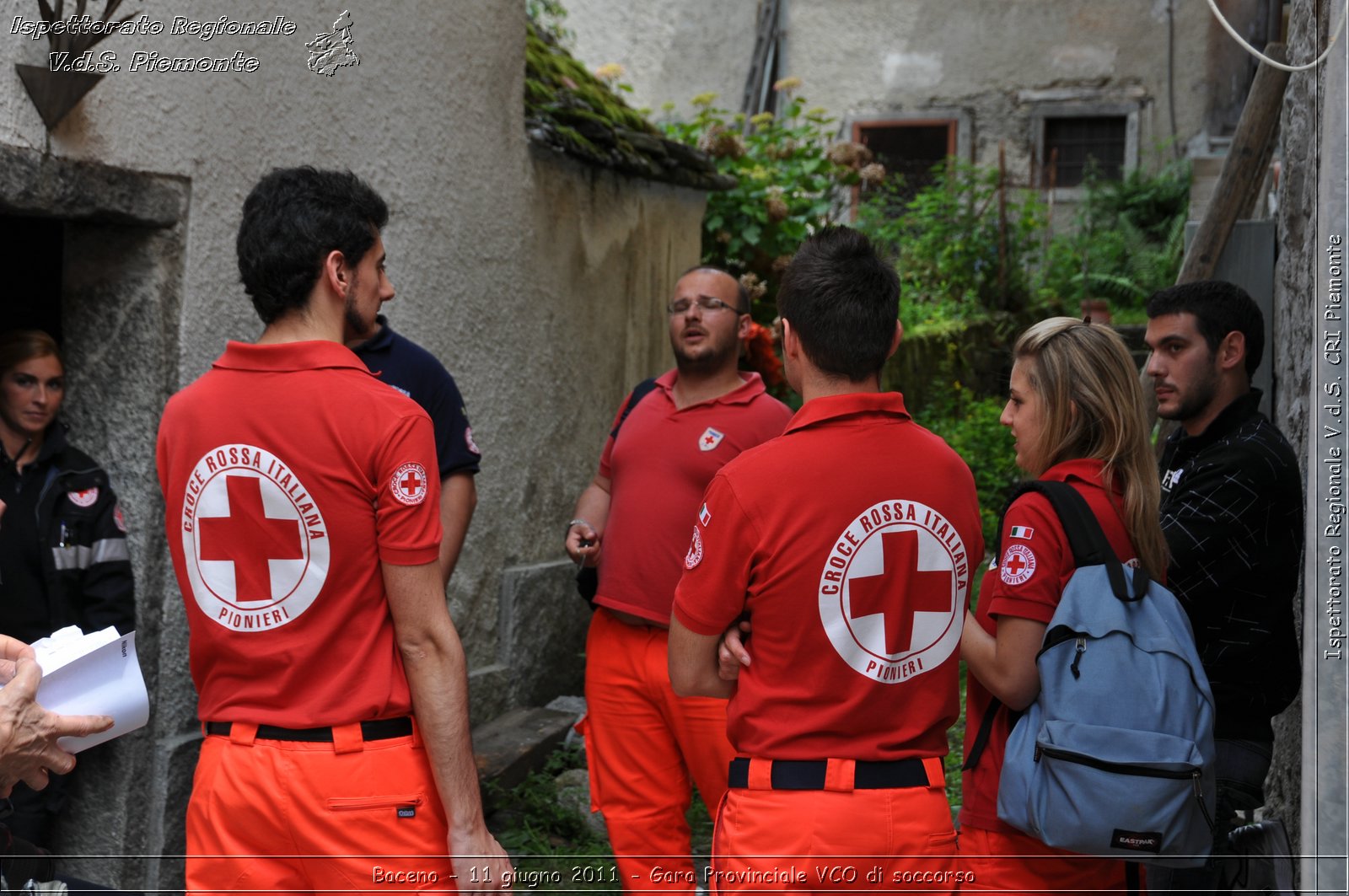 Baceno - 11 giugno 2011 - Gara Provinciale VCO di soccorso -  Croce Rossa Italiana - Ispettorato Regionale Volontari del Soccorso Piemonte