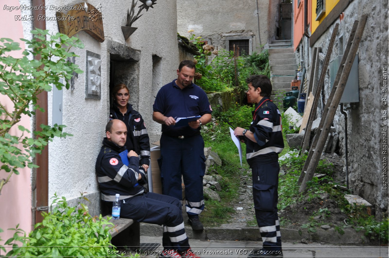 Baceno - 11 giugno 2011 - Gara Provinciale VCO di soccorso -  Croce Rossa Italiana - Ispettorato Regionale Volontari del Soccorso Piemonte