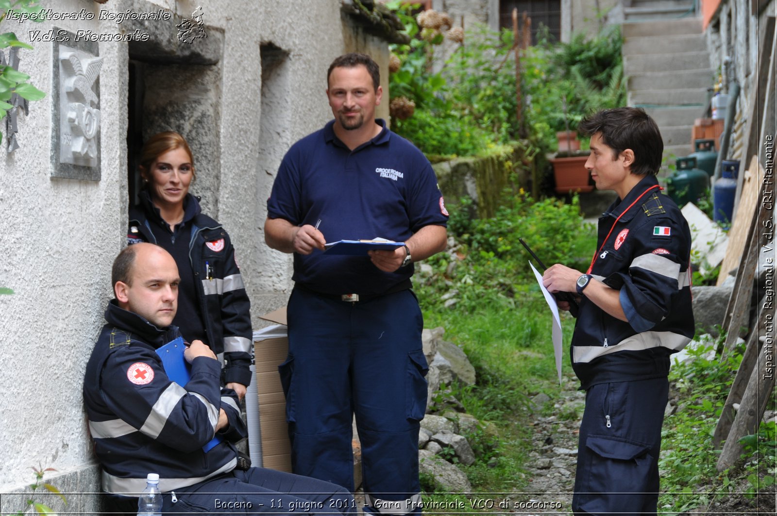 Baceno - 11 giugno 2011 - Gara Provinciale VCO di soccorso -  Croce Rossa Italiana - Ispettorato Regionale Volontari del Soccorso Piemonte