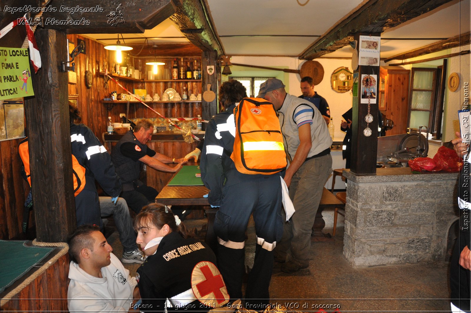 Baceno - 11 giugno 2011 - Gara Provinciale VCO di soccorso -  Croce Rossa Italiana - Ispettorato Regionale Volontari del Soccorso Piemonte