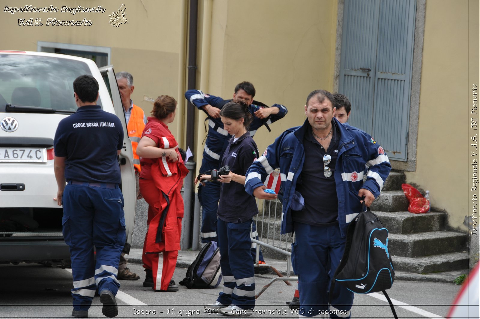 Baceno - 11 giugno 2011 - Gara Provinciale VCO di soccorso -  Croce Rossa Italiana - Ispettorato Regionale Volontari del Soccorso Piemonte