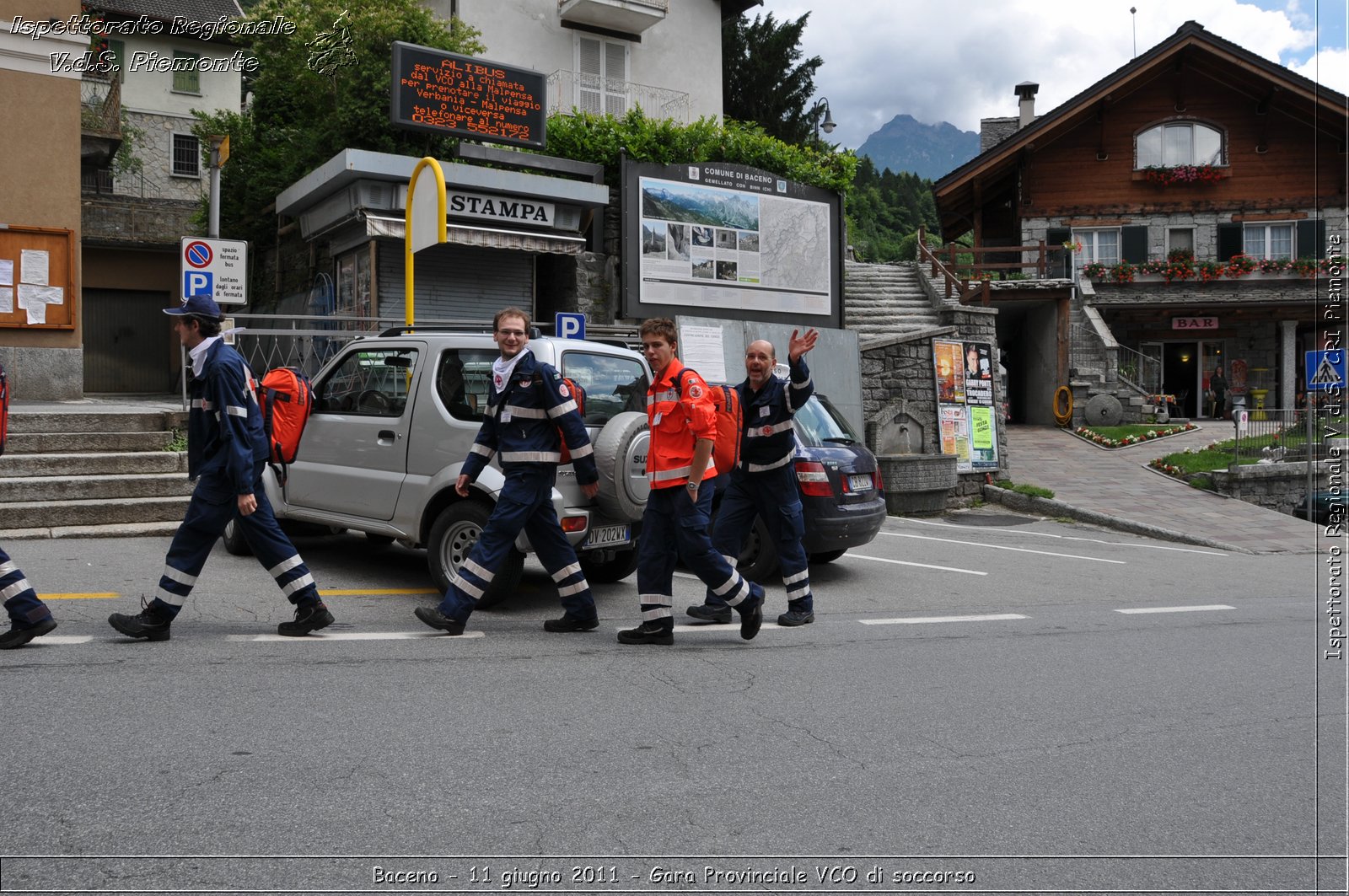 Baceno - 11 giugno 2011 - Gara Provinciale VCO di soccorso -  Croce Rossa Italiana - Ispettorato Regionale Volontari del Soccorso Piemonte