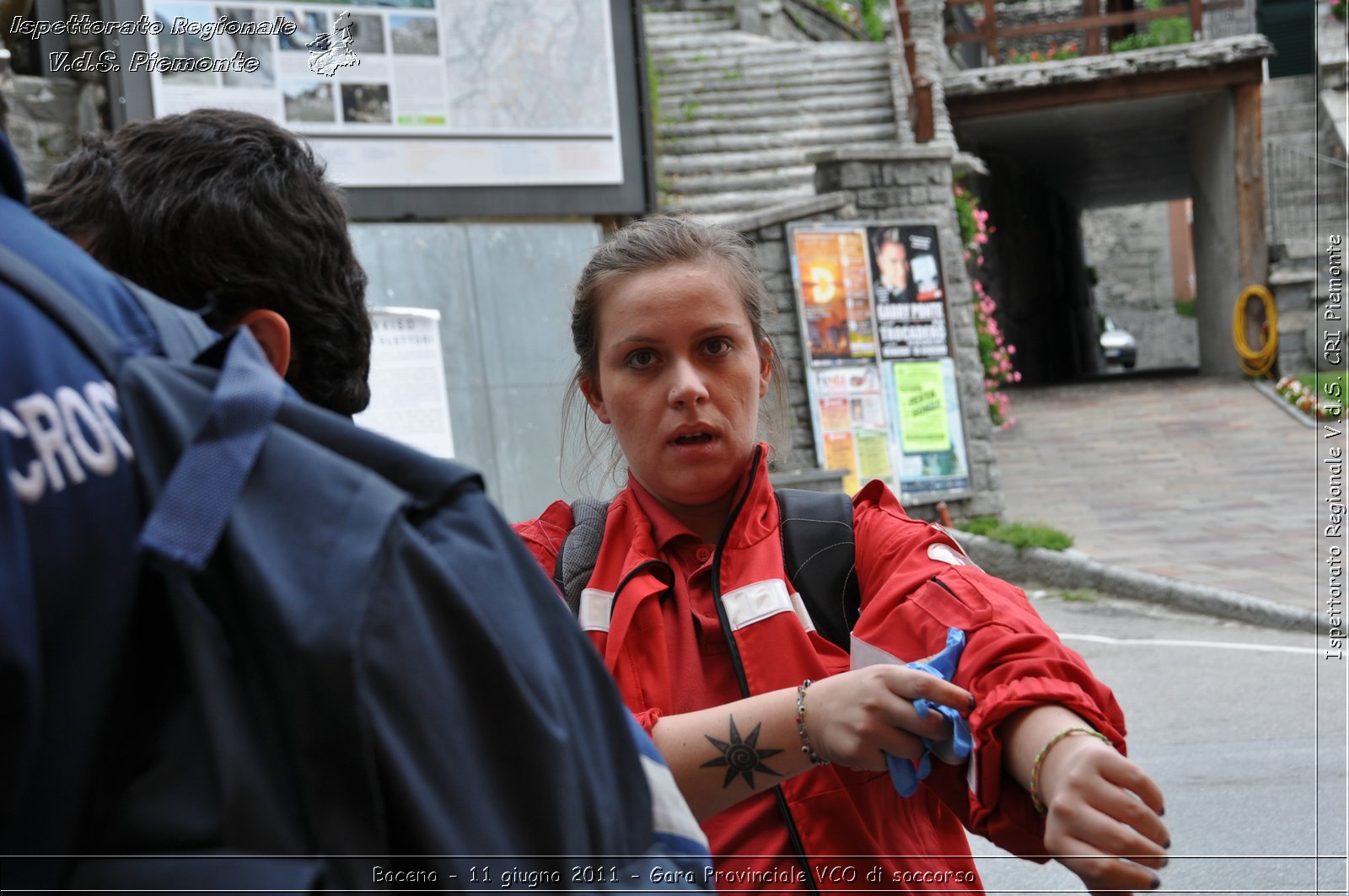 Baceno - 11 giugno 2011 - Gara Provinciale VCO di soccorso -  Croce Rossa Italiana - Ispettorato Regionale Volontari del Soccorso Piemonte