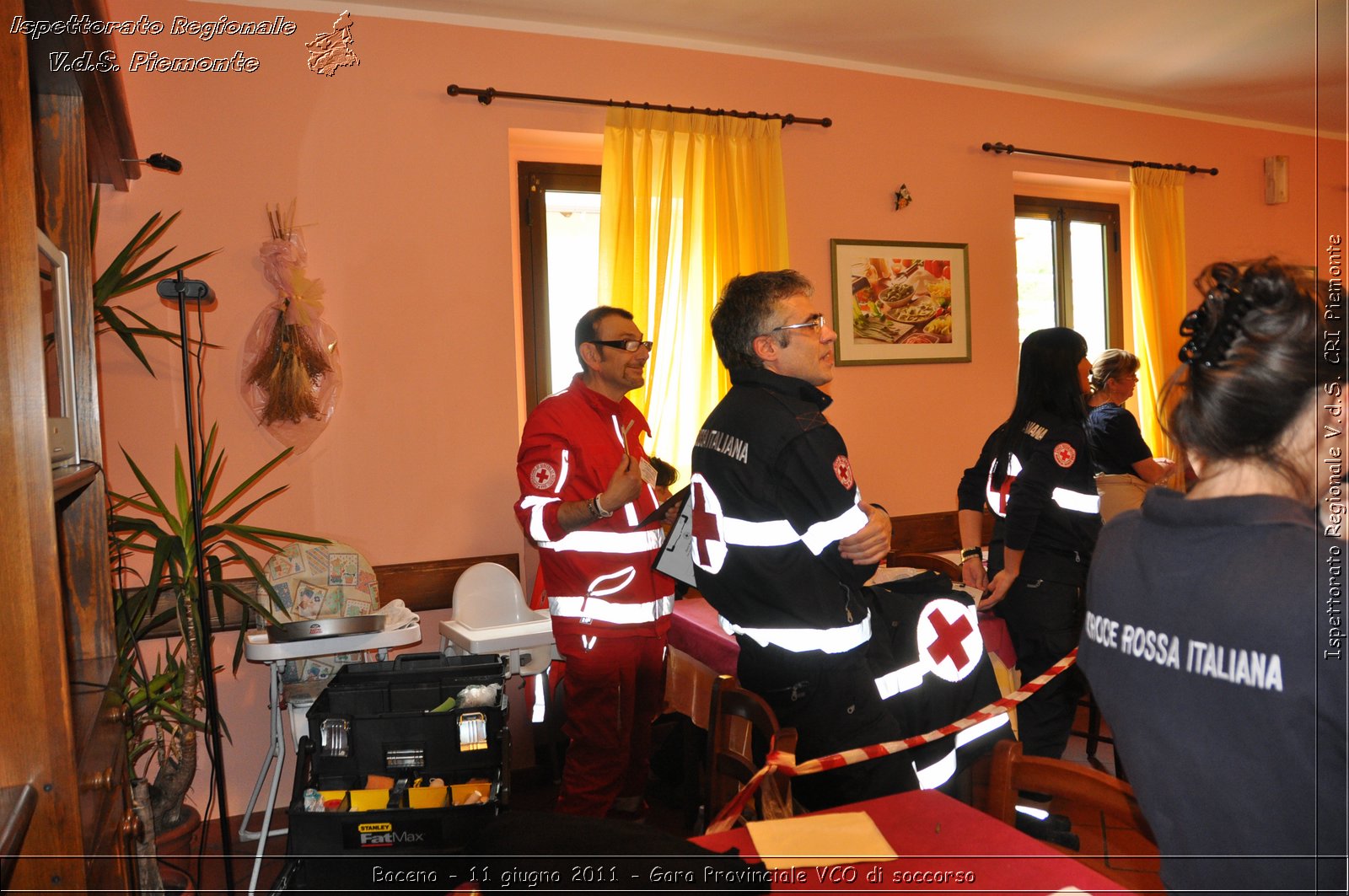 Baceno - 11 giugno 2011 - Gara Provinciale VCO di soccorso -  Croce Rossa Italiana - Ispettorato Regionale Volontari del Soccorso Piemonte