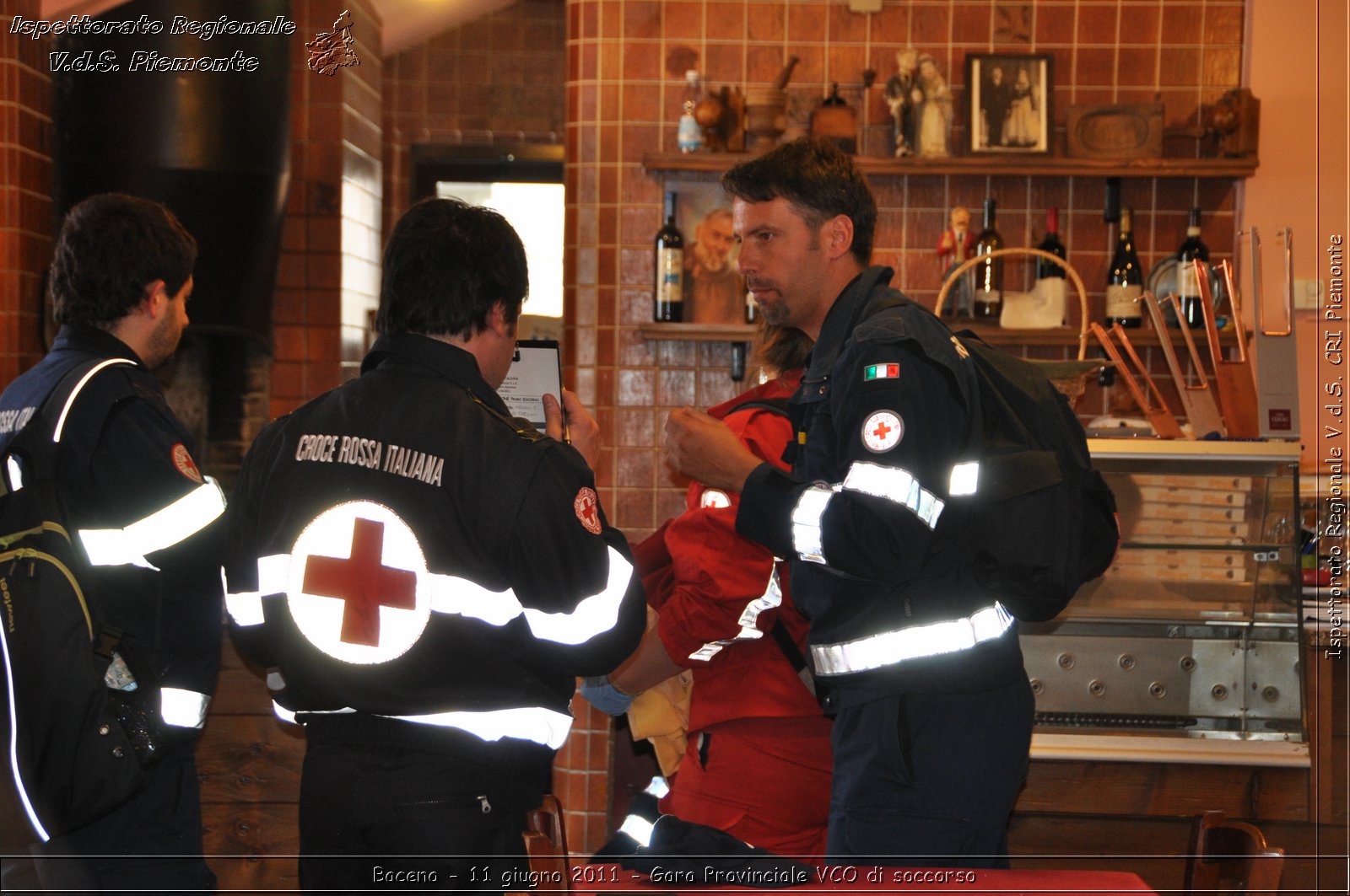 Baceno - 11 giugno 2011 - Gara Provinciale VCO di soccorso -  Croce Rossa Italiana - Ispettorato Regionale Volontari del Soccorso Piemonte