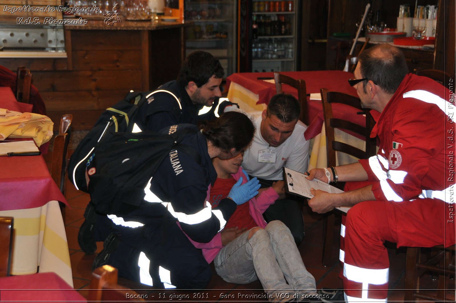 Baceno - 11 giugno 2011 - Gara Provinciale VCO di soccorso -  Croce Rossa Italiana - Ispettorato Regionale Volontari del Soccorso Piemonte