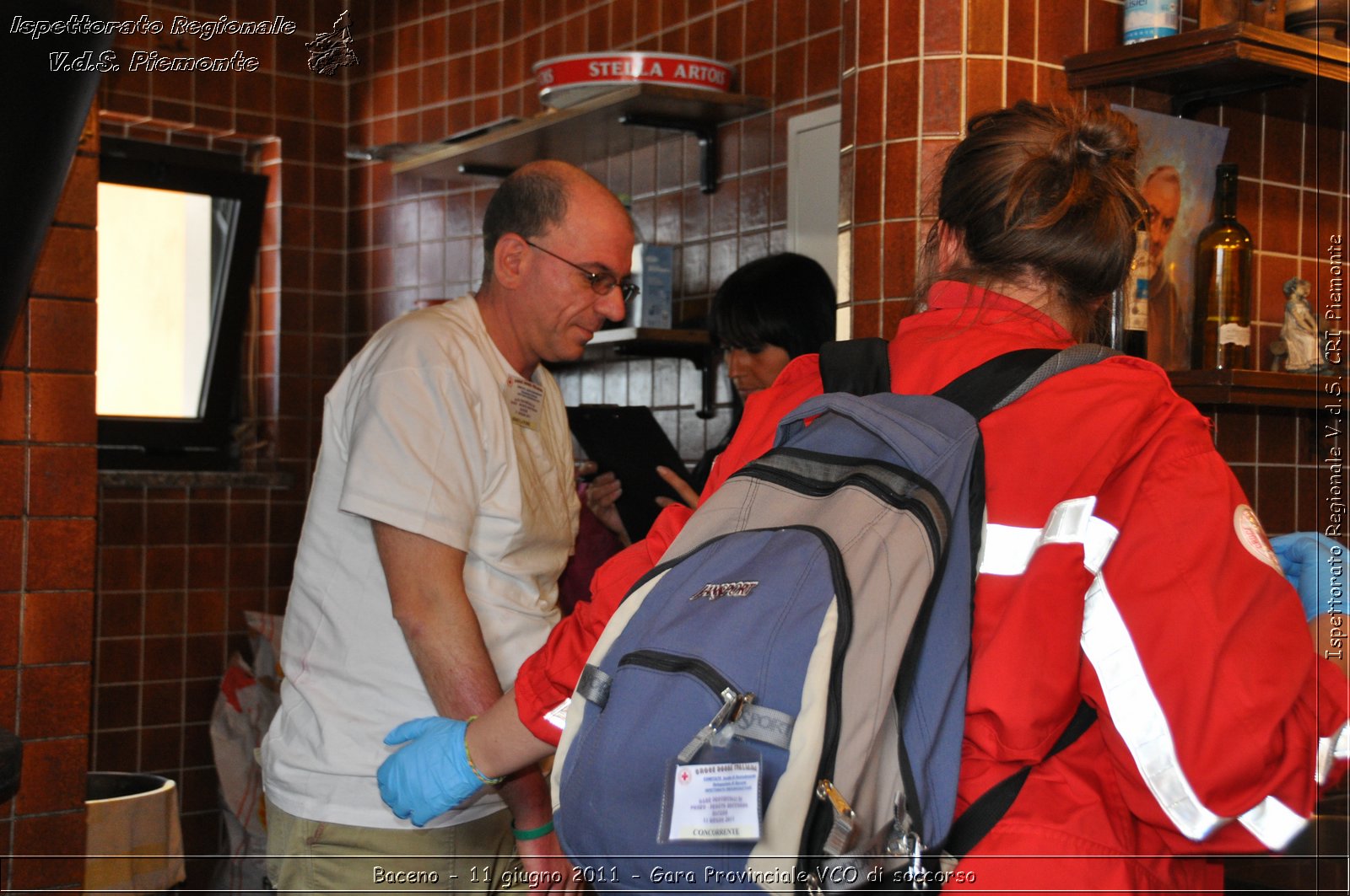 Baceno - 11 giugno 2011 - Gara Provinciale VCO di soccorso -  Croce Rossa Italiana - Ispettorato Regionale Volontari del Soccorso Piemonte