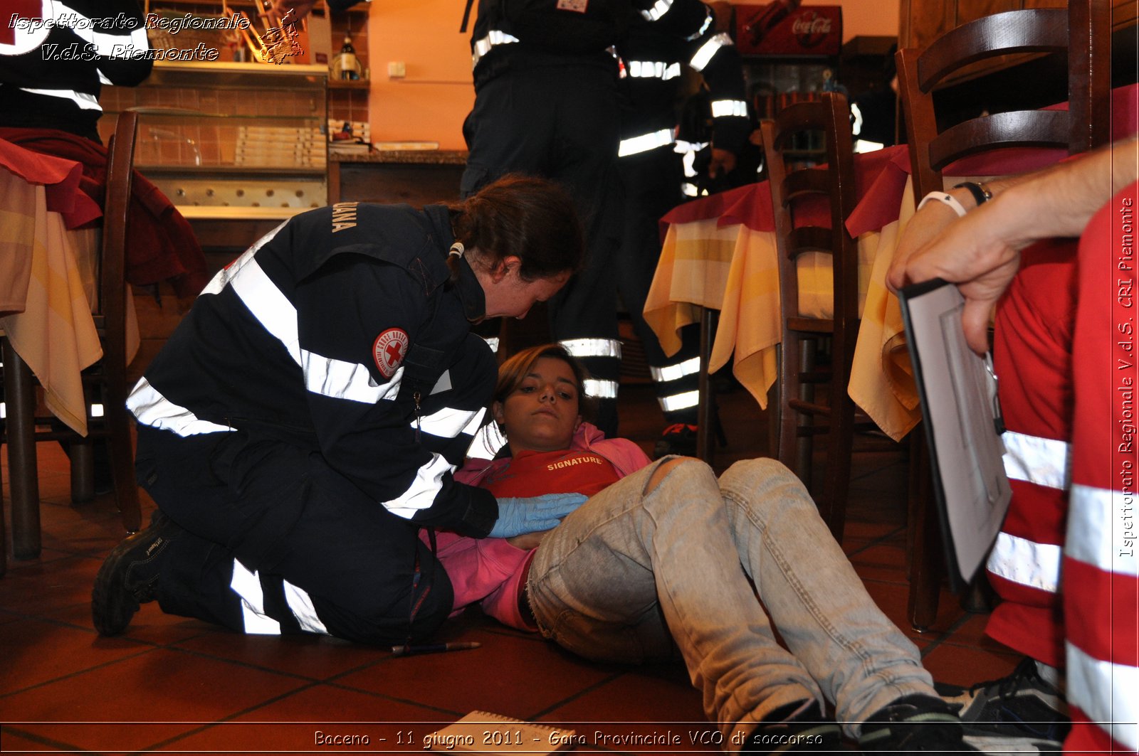 Baceno - 11 giugno 2011 - Gara Provinciale VCO di soccorso -  Croce Rossa Italiana - Ispettorato Regionale Volontari del Soccorso Piemonte