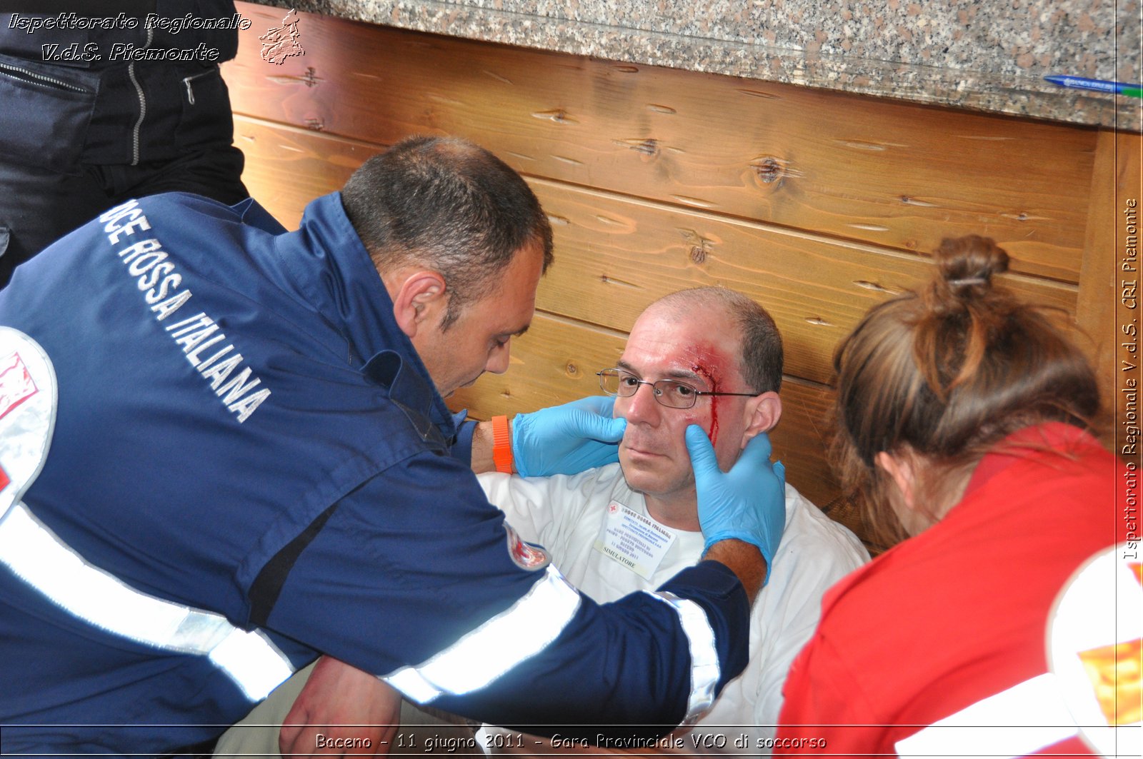 Baceno - 11 giugno 2011 - Gara Provinciale VCO di soccorso -  Croce Rossa Italiana - Ispettorato Regionale Volontari del Soccorso Piemonte