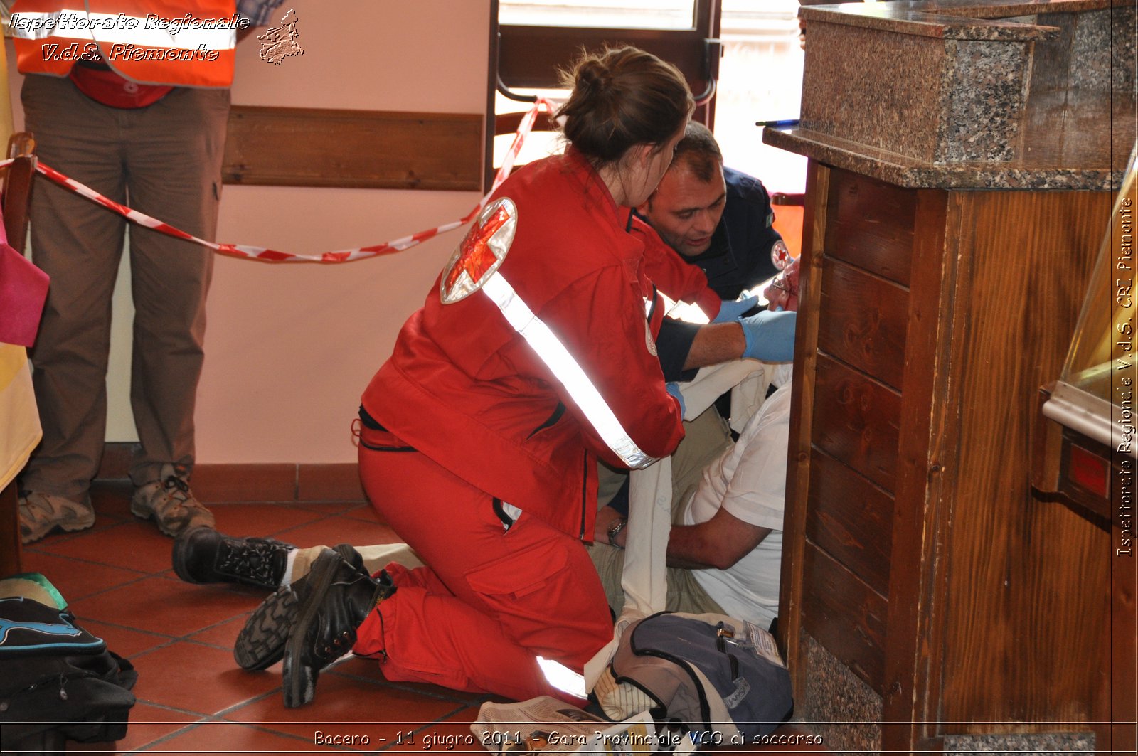 Baceno - 11 giugno 2011 - Gara Provinciale VCO di soccorso -  Croce Rossa Italiana - Ispettorato Regionale Volontari del Soccorso Piemonte