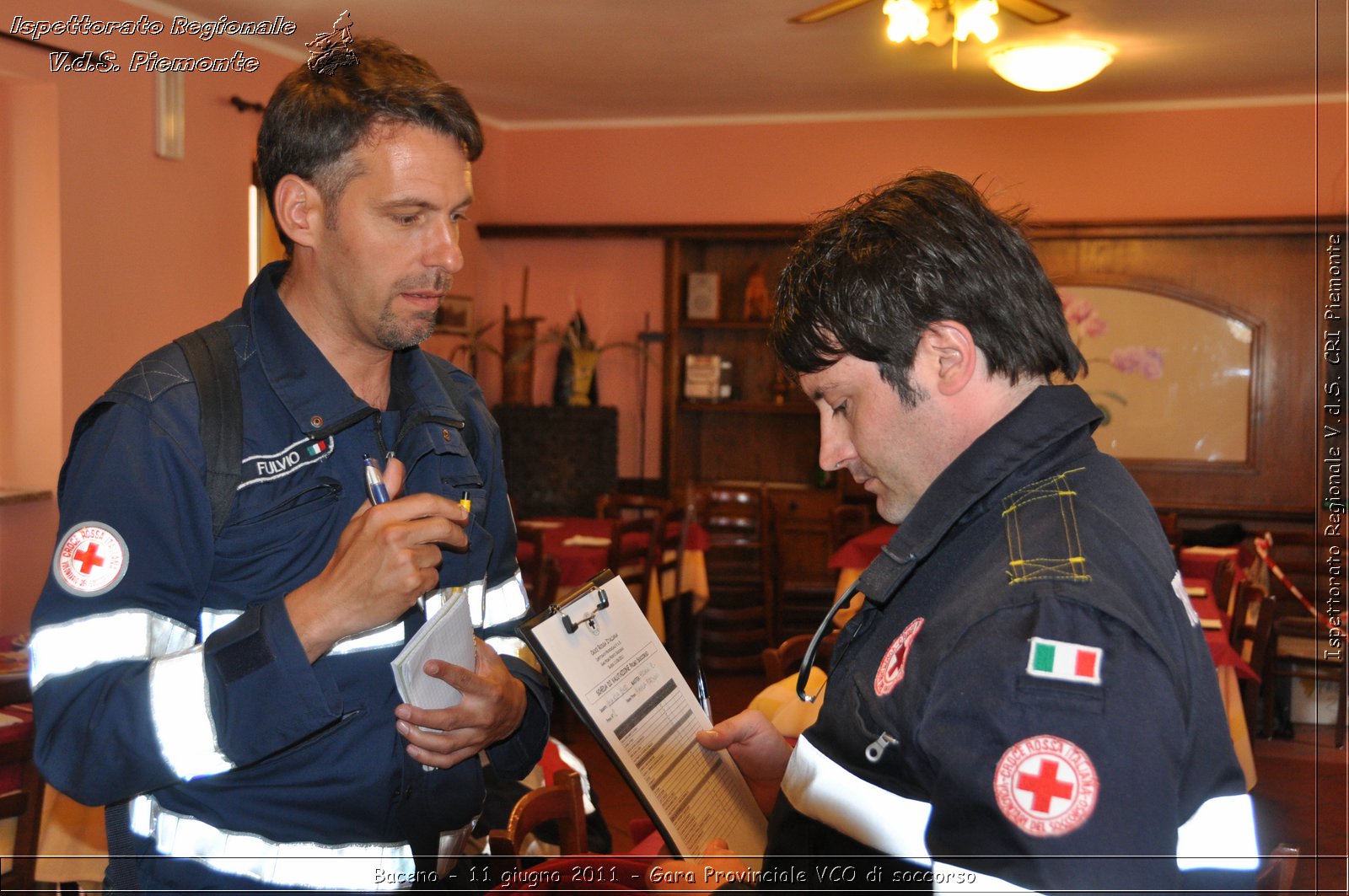 Baceno - 11 giugno 2011 - Gara Provinciale VCO di soccorso -  Croce Rossa Italiana - Ispettorato Regionale Volontari del Soccorso Piemonte