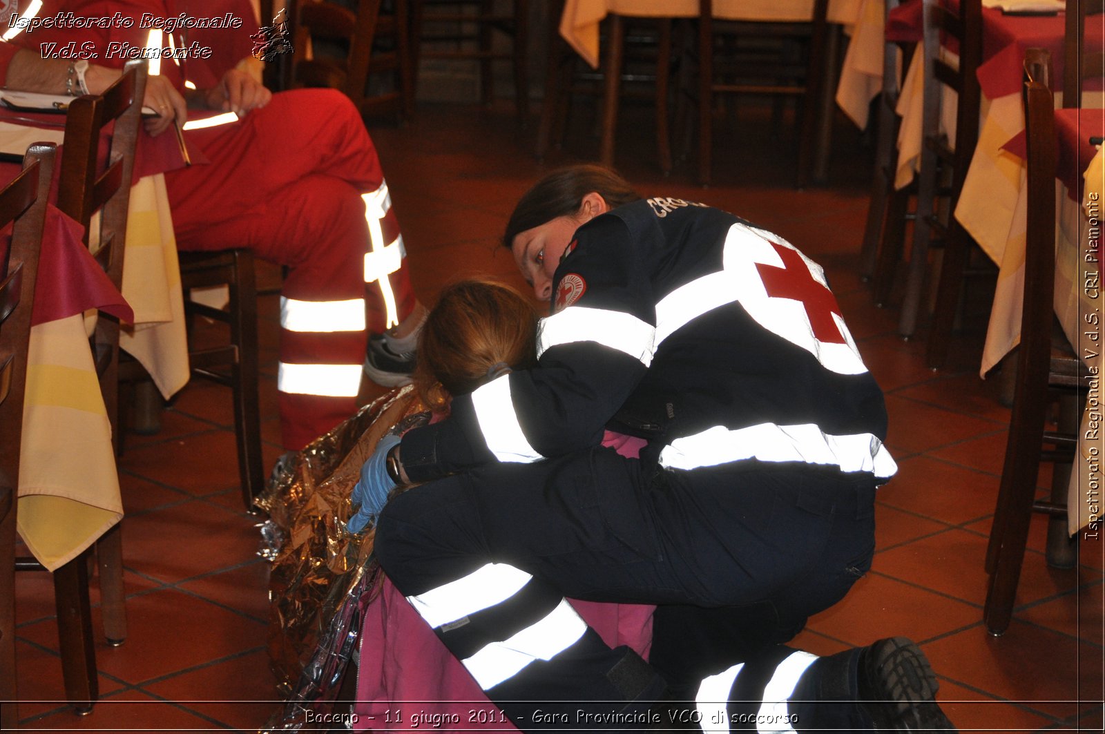 Baceno - 11 giugno 2011 - Gara Provinciale VCO di soccorso -  Croce Rossa Italiana - Ispettorato Regionale Volontari del Soccorso Piemonte