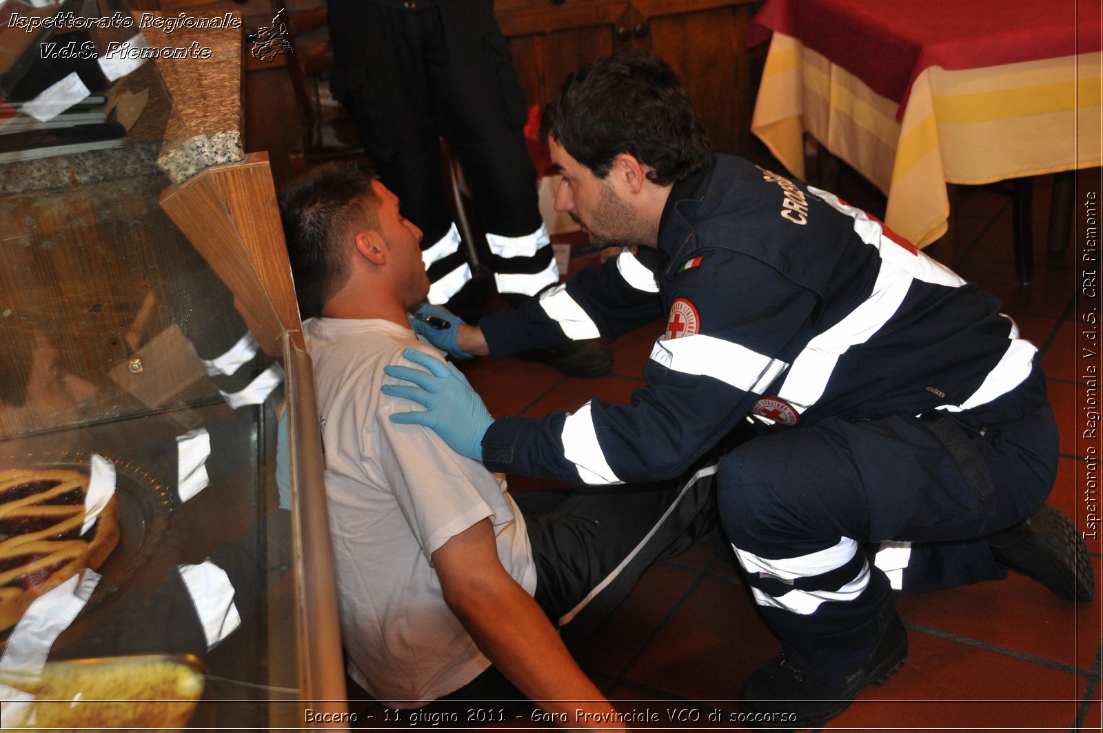 Baceno - 11 giugno 2011 - Gara Provinciale VCO di soccorso -  Croce Rossa Italiana - Ispettorato Regionale Volontari del Soccorso Piemonte