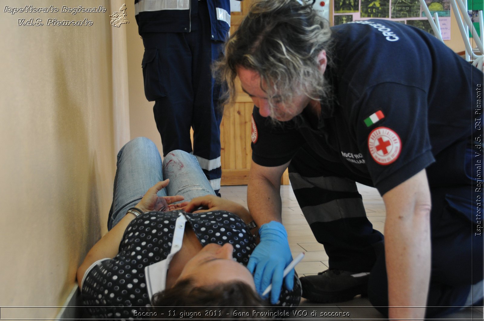 Baceno - 11 giugno 2011 - Gara Provinciale VCO di soccorso -  Croce Rossa Italiana - Ispettorato Regionale Volontari del Soccorso Piemonte