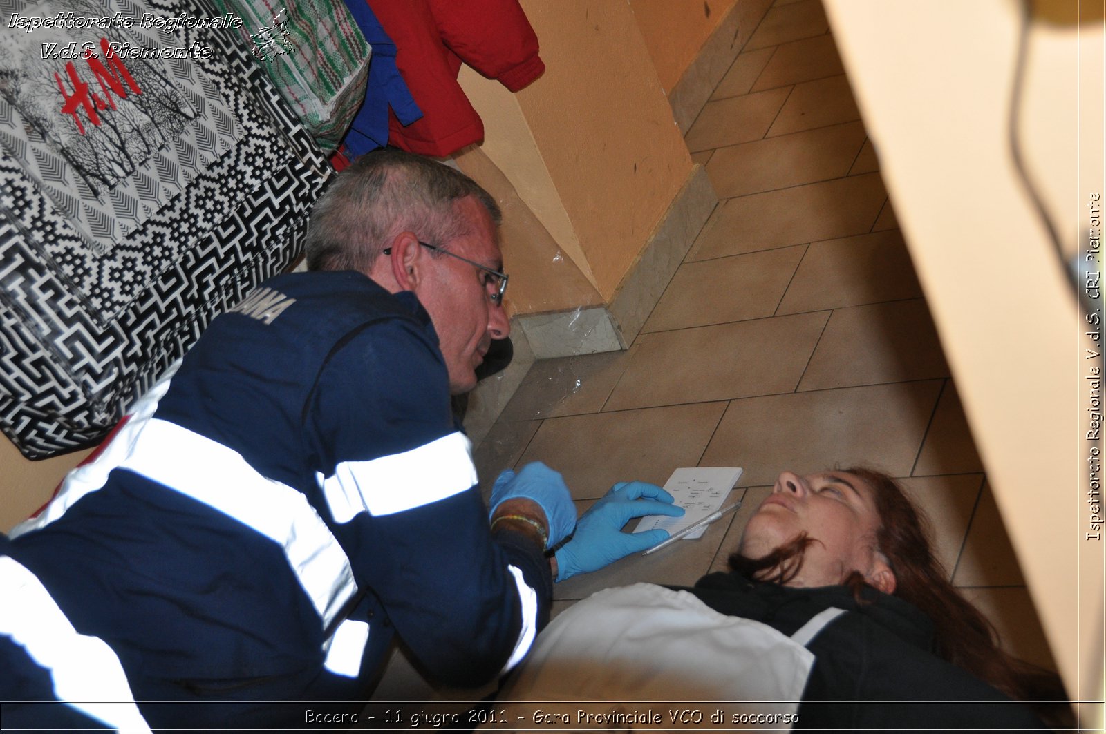 Baceno - 11 giugno 2011 - Gara Provinciale VCO di soccorso -  Croce Rossa Italiana - Ispettorato Regionale Volontari del Soccorso Piemonte