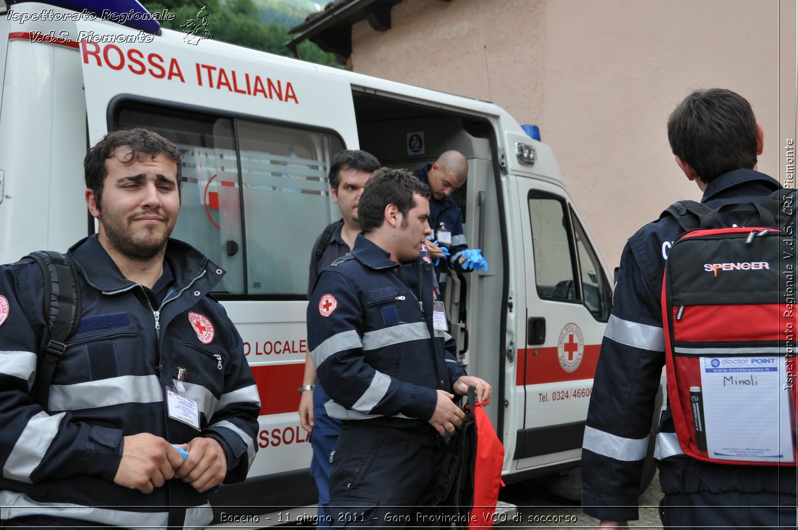 Baceno - 11 giugno 2011 - Gara Provinciale VCO di soccorso -  Croce Rossa Italiana - Ispettorato Regionale Volontari del Soccorso Piemonte