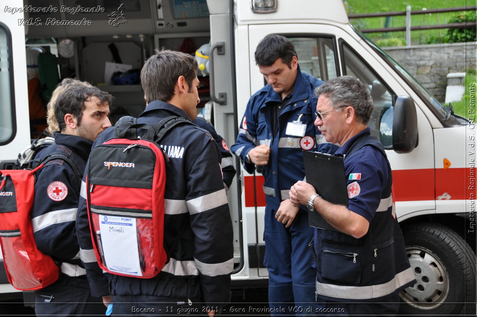 Baceno - 11 giugno 2011 - Gara Provinciale VCO di soccorso -  Croce Rossa Italiana - Ispettorato Regionale Volontari del Soccorso Piemonte