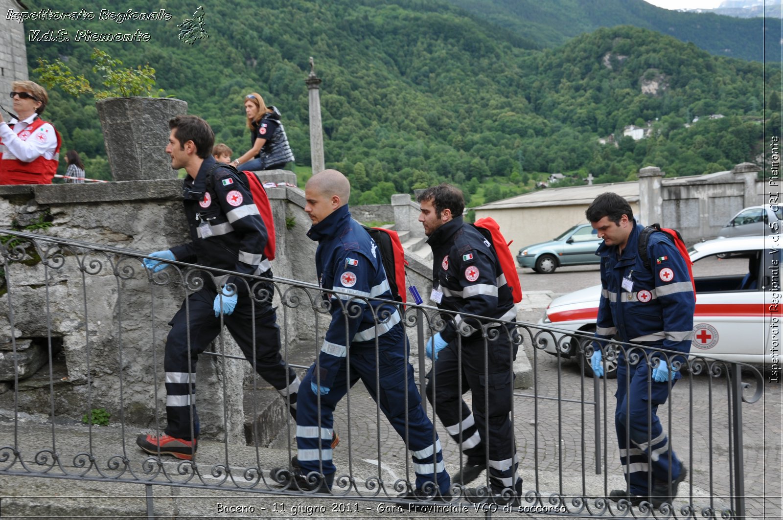 Baceno - 11 giugno 2011 - Gara Provinciale VCO di soccorso -  Croce Rossa Italiana - Ispettorato Regionale Volontari del Soccorso Piemonte