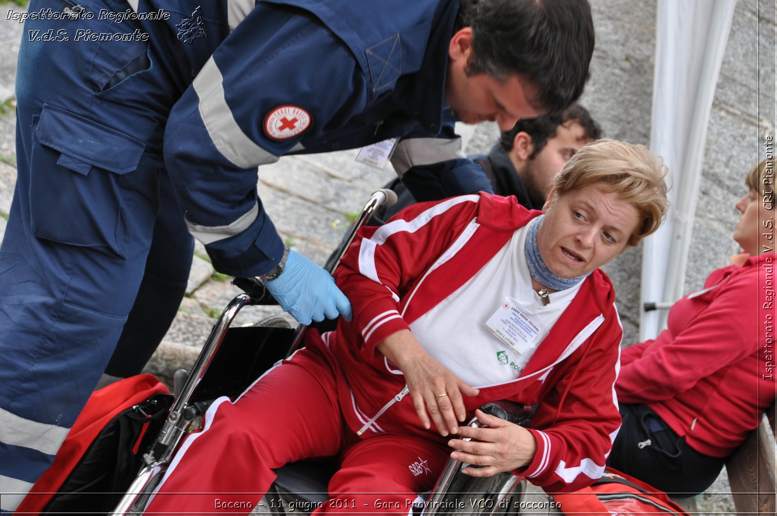 Baceno - 11 giugno 2011 - Gara Provinciale VCO di soccorso -  Croce Rossa Italiana - Ispettorato Regionale Volontari del Soccorso Piemonte