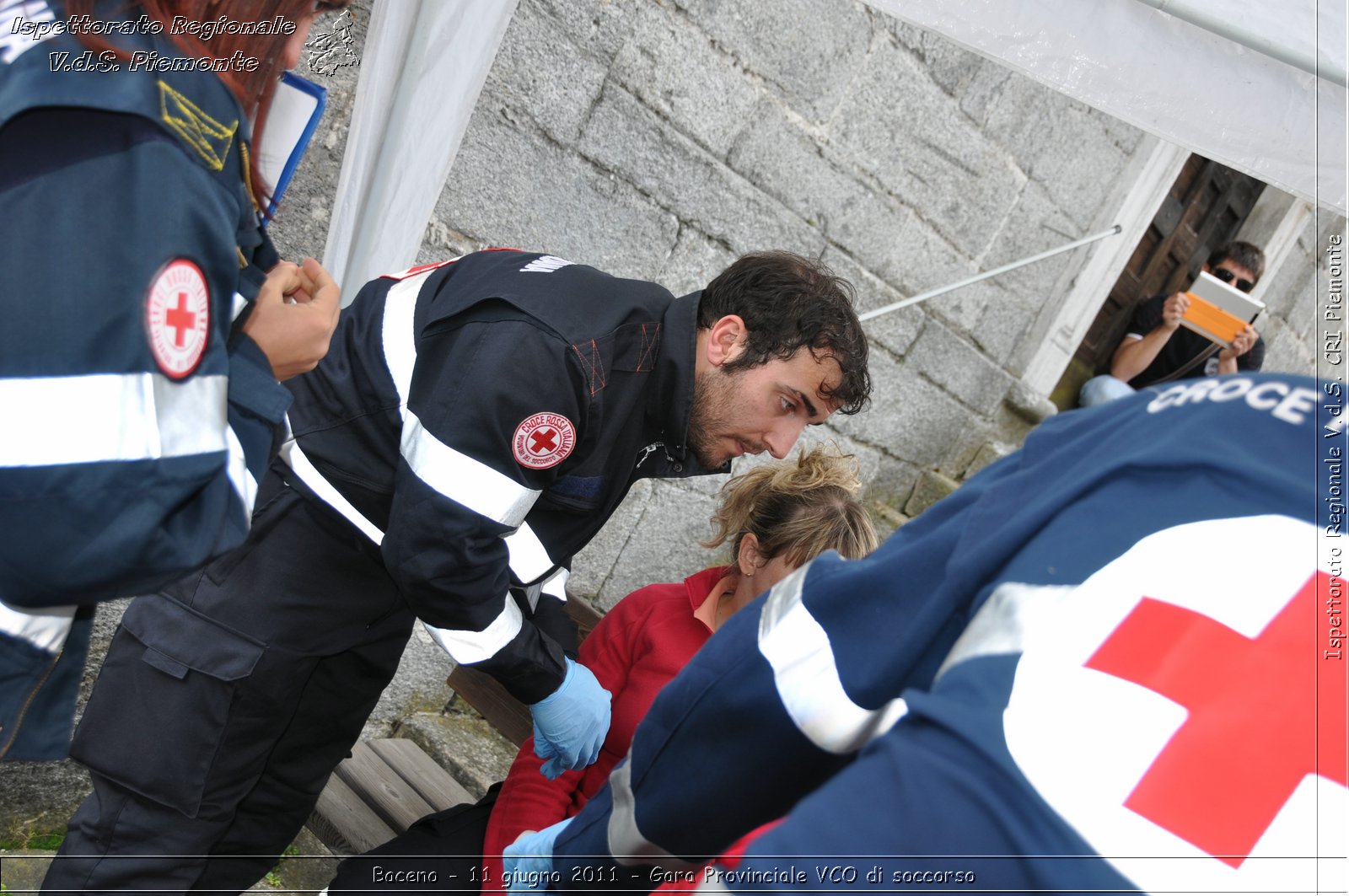 Baceno - 11 giugno 2011 - Gara Provinciale VCO di soccorso -  Croce Rossa Italiana - Ispettorato Regionale Volontari del Soccorso Piemonte