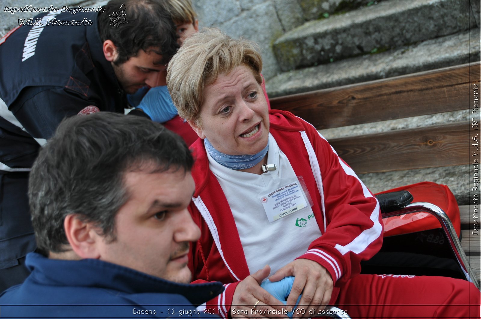 Baceno - 11 giugno 2011 - Gara Provinciale VCO di soccorso -  Croce Rossa Italiana - Ispettorato Regionale Volontari del Soccorso Piemonte