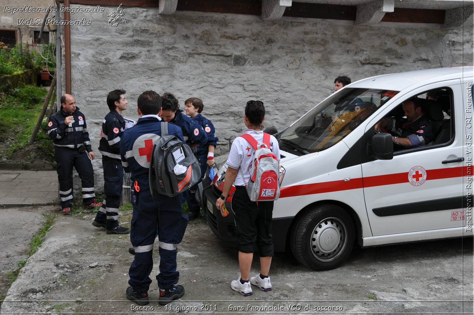 Baceno - 11 giugno 2011 - Gara Provinciale VCO di soccorso -  Croce Rossa Italiana - Ispettorato Regionale Volontari del Soccorso Piemonte