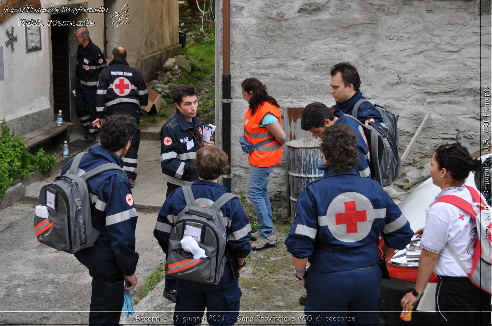 Baceno - 11 giugno 2011 - Gara Provinciale VCO di soccorso -  Croce Rossa Italiana - Ispettorato Regionale Volontari del Soccorso Piemonte