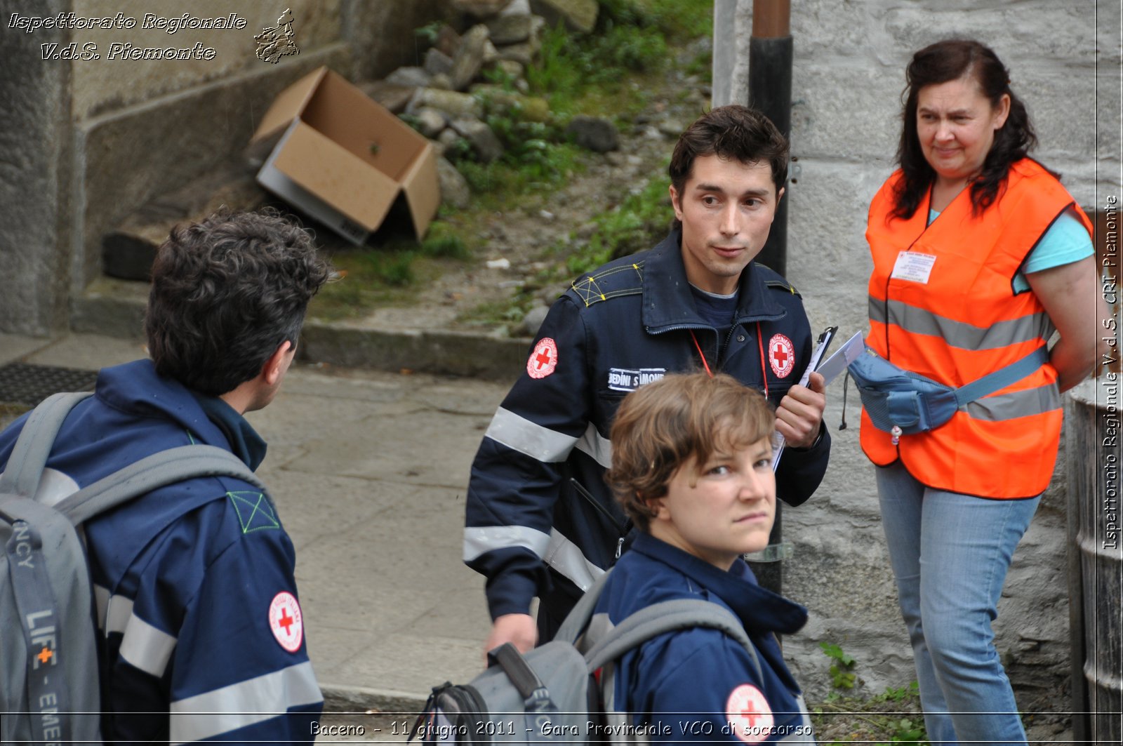 Baceno - 11 giugno 2011 - Gara Provinciale VCO di soccorso -  Croce Rossa Italiana - Ispettorato Regionale Volontari del Soccorso Piemonte