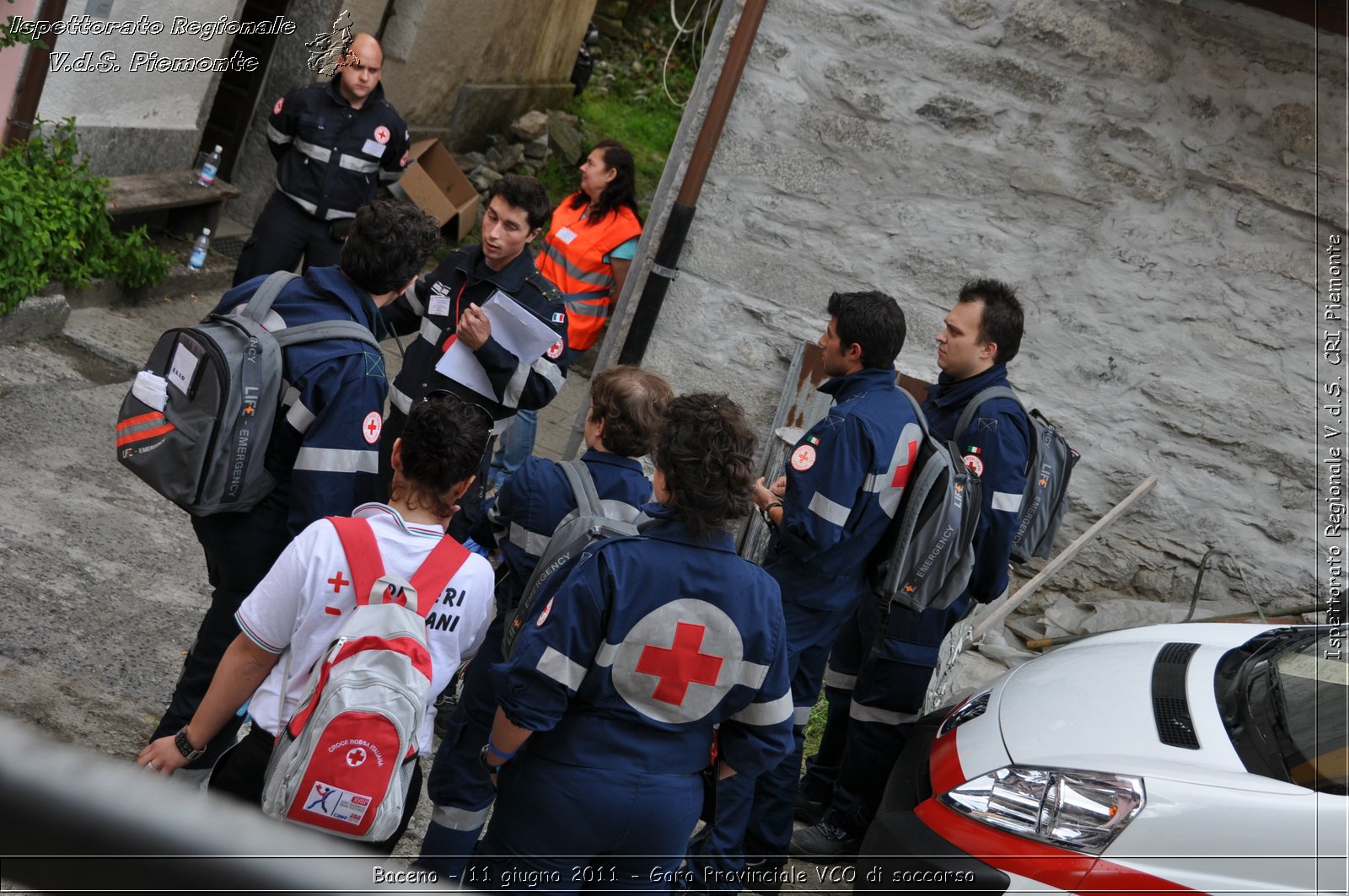 Baceno - 11 giugno 2011 - Gara Provinciale VCO di soccorso -  Croce Rossa Italiana - Ispettorato Regionale Volontari del Soccorso Piemonte