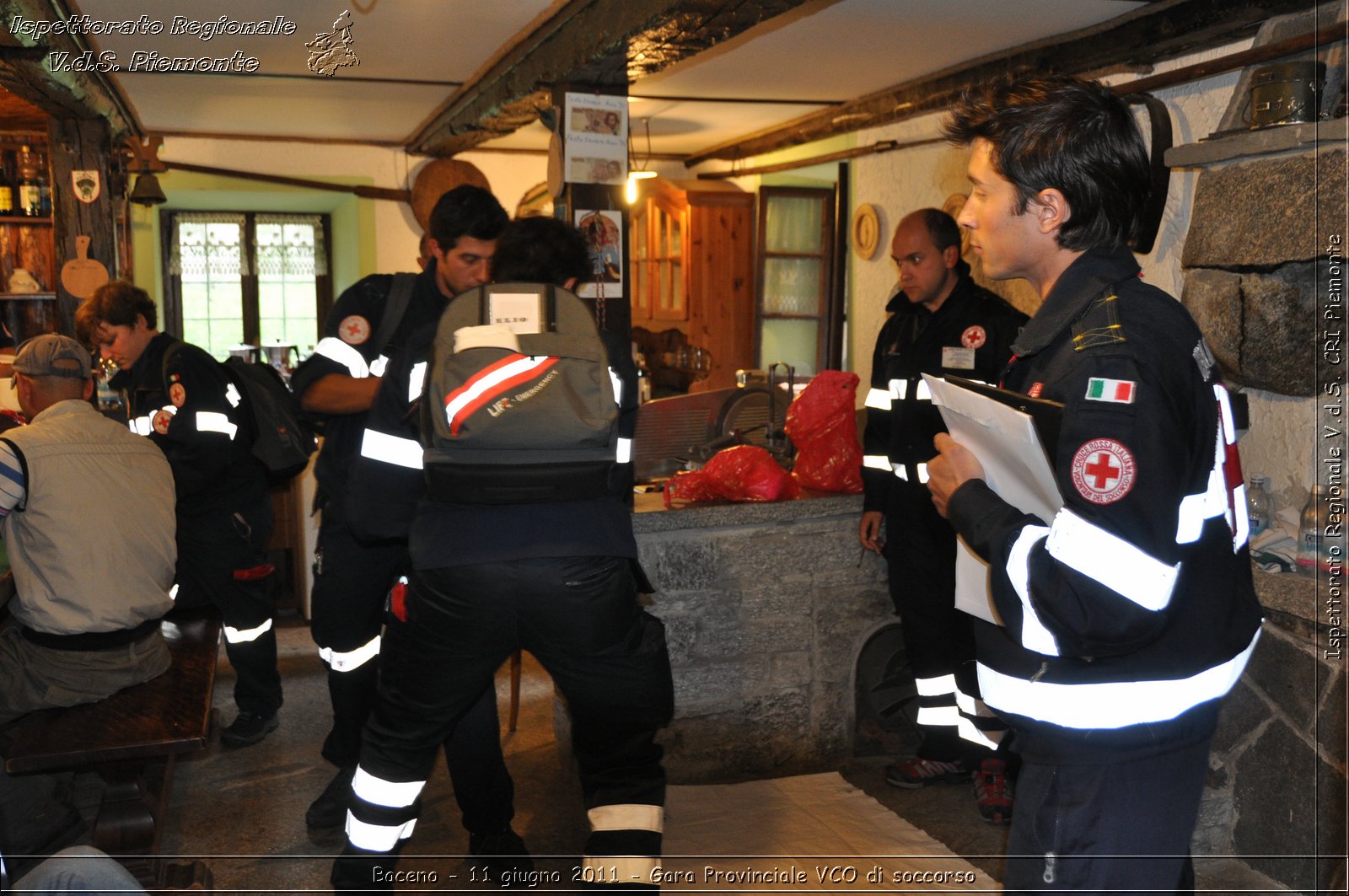 Baceno - 11 giugno 2011 - Gara Provinciale VCO di soccorso -  Croce Rossa Italiana - Ispettorato Regionale Volontari del Soccorso Piemonte