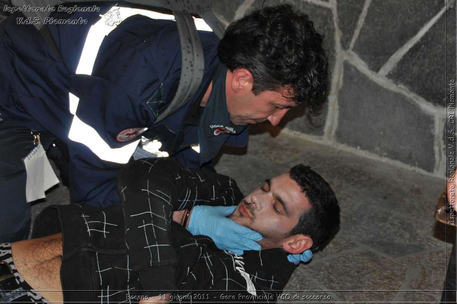 Baceno - 11 giugno 2011 - Gara Provinciale VCO di soccorso -  Croce Rossa Italiana - Ispettorato Regionale Volontari del Soccorso Piemonte