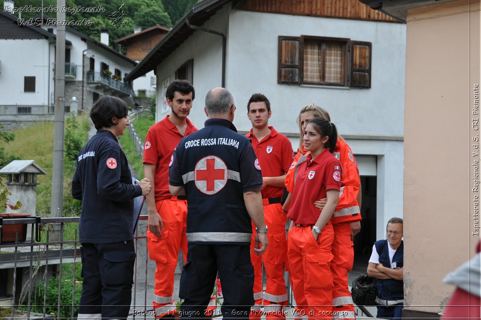 Baceno - 11 giugno 2011 - Gara Provinciale VCO di soccorso -  Croce Rossa Italiana - Ispettorato Regionale Volontari del Soccorso Piemonte